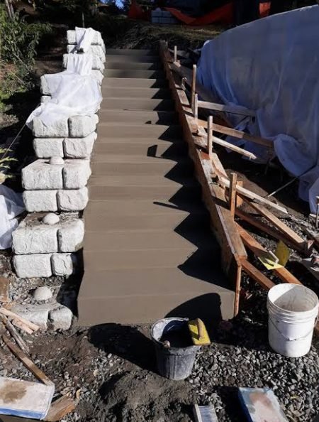 concrete contractor project in Madera